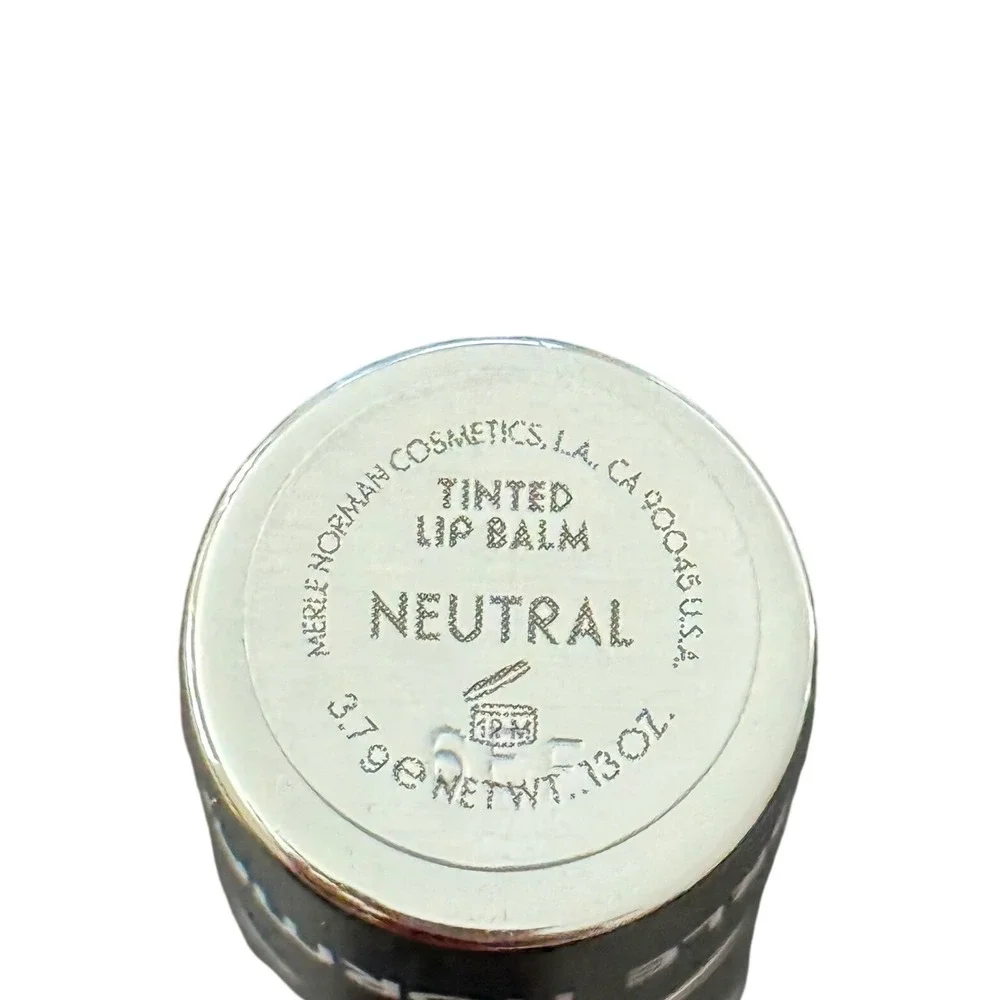Merle Norman Tinted Lip Balm Neutral Color Shea Butter 0.13 oz